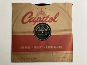 Swinging On A Star / Ain't That Just Like A Man Freddie Slack 78 RPM Record - Imagen 1 de 14