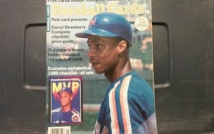 Baseball card magazine Strawberry May 1989 insert cards missing - Picture 1 of 2