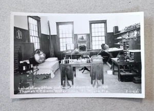 Edison's Lab Office 1931 - Thomas A. Edison Winter Home, Fort Myers FL Postal - Imagen 1 de 4
