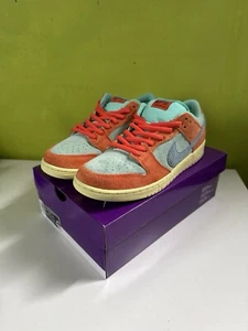 Nike Dunk SB Low Pro Orange Emerald Rise Gr.46 - Bild 1 von 2