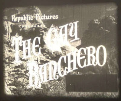 The Gay Ranchero (1948) Starring Roy Rogers 16mm Western Feature Film - Imagem 1 de 4