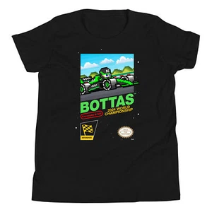 T-Shirt Valtteri Bottas Stake Kick Sauber 2024 Formel 1 F1 8-Bit Jugend Kind - Bild 1 von 16
