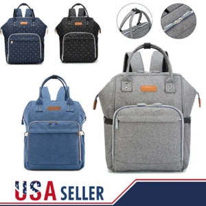Tragbare Windeltasche Mama Baby Reiserucksack Handtasche große Kapazität - Bild 1 von 42