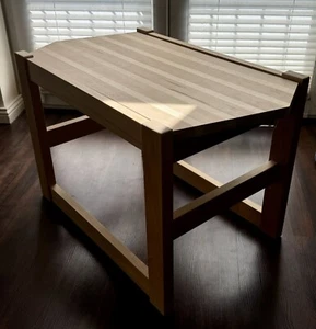 Beistelltisch aus Buche und Esche handgefertigt  - Bild 1 von 6