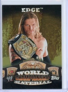 Tarjeta insertada material del Campeonato Mundial Topps WWE EDGE 2010 #W19 - Imagen 1 de 2