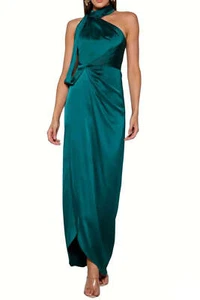 Elle Zeitoune Emerald Green William Dress Size 10 AU - Picture 1 of 4
