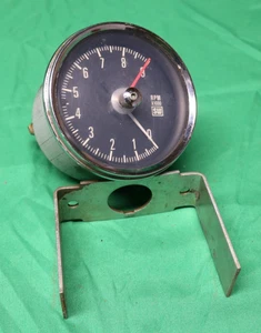 Vintage Used Stewart Warner Red Line 9K 9,000 RPM Tachometer - COPO - Cobra - Picture 1 of 10