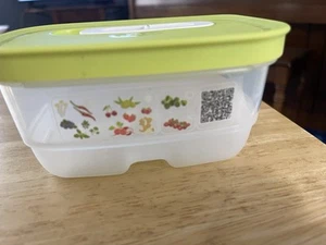 Tupperware FridgeSmart Fridge Smart Mini Container Set of 2, 1.5 C 375mL New - Picture 1 of 1