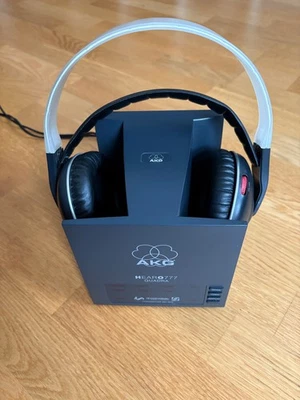 AKG Hearo 777 Quadra Dolby Surround Wireless Funkkopfhörer Set. Vintag - Bild 1 von 4