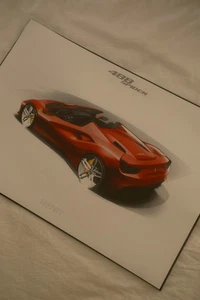 Impresión litográfica original Ferrari 488 Spider con cubierta de marca - Imagen 1 de 5