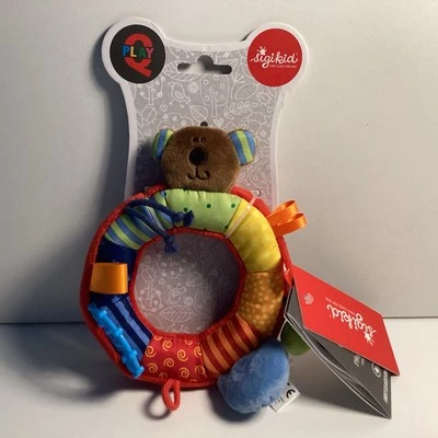 S171 sigikid PlayQ Aktiv-Ring Greifling Beißring Rassel Babyspielzeug Baby - Bild 1 von 4