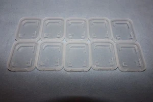 20 pezzi di custodie vuote smerigliate-trasparenti per schede SD SDHC SDXC SDUC - Foto 1 di 1