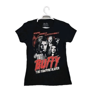 Buffy The Vampire Slayer Shirt Damen Large Ripple Junction Schwarz Kurzarm - Bild 1 von 10