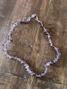 Purple Faux Puka Shells Style Necklace 🔥🔥🔥🔥 18” - Picture 1 of 3