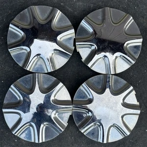2002 2003 2004 BUICK RENDEZVOUS SET OF 4 CHROME CENTER CAP FACTORY 9593782 E2 - Picture 1 of 9