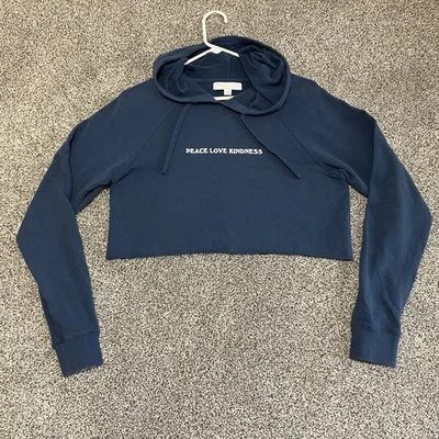 Spiritual Gangster Hoodie Womens Extra Small Crop top Sweat Shirt Yoga Workout - Image 1 of 4