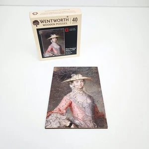 Wentworth Wooden Jigsaw Puzzle 40 Pieces Mary Countess Howe Thomas Gainsborough - Picture 1 of 9