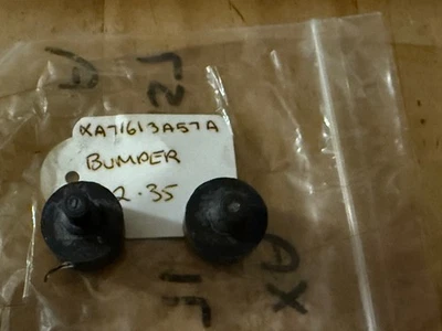 Pair NOS FALCON XA XB XC STATION WAGON DOWN SEAT BACK BUMP STOPS. XA-71-613A57-A - Image 1 of 4