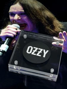 Ozzy Osbourne Farewell Gig Confetti • Authentic Stage Used • Framed Collectible - Imagen 1 de 3