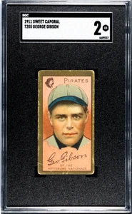 1911 T205 Sweet Caporal George Gibson - SGC 2 - Picture 1 of 2