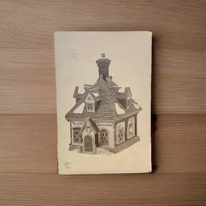 Vintage Christmas Dept 56 Dickens  "WM WHEAT CAKES AND PUDDINGS" Retired - Picture 1 of 4