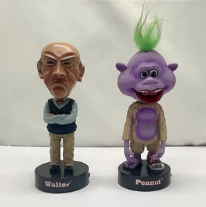 NECA Jeff Dunham Talking Headknocker Bobbleheads - Walter & Peanut - Picture 1 of 7