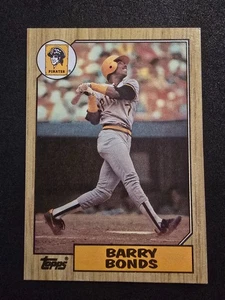 Barry Bonds 1987 Topps 320 RC Pirates/Giants - Picture 1 of 2