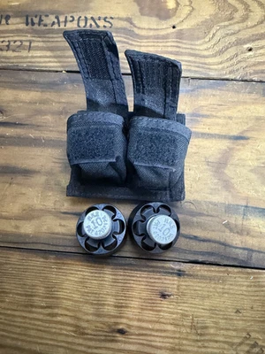 2 Pack HKS 10 Speedloader 6 Shot for .38 / .357 S&W K-Frame, Taurus Mid Frame - Image 1 of 4