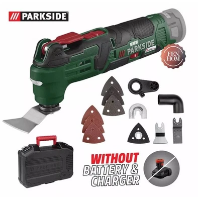12V Cordless Multi Purpose Tool Oscillating Technology - Bare Unit & Accessories - Image 1 of 4