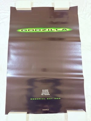 1998 Godzilla Rolled Original DS 27x40 Movie Poster Advance Matthew Broderick - Bild 1 von 4