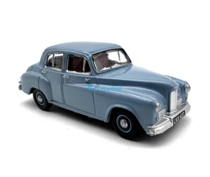 CR 1:76 Blue Humber Classic Vintage Sedan Sports Model Diecast Metal Car  - Picture 1 of 5