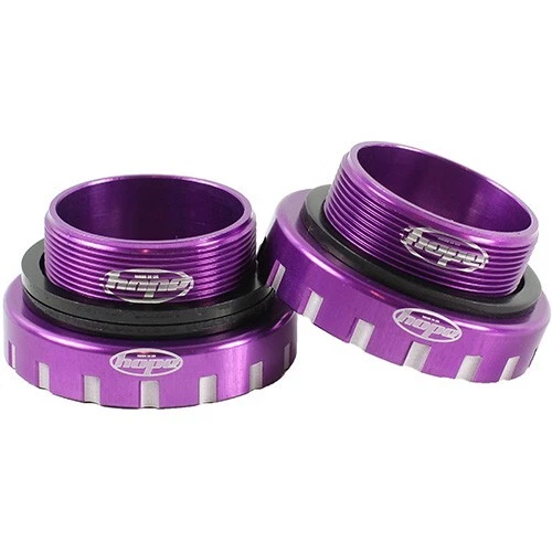 Hope MTB BSA English Threaded 30mm Bottom Bracket 68 73 83 100 120mm Purple New - Image 1 of 1