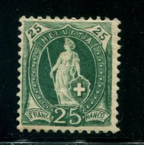 Switzerland Mint 25c 1882 Standing Helvetia - Picture 1 of 2