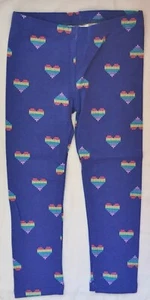 Oshkosh B'Gosh Girl Toddler Hearts Leggings Blue 2T - Picture 1 of 2