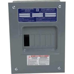 Square D Main Lug Load Center Indoor Flush Mount 100 Amp 6-Space 12-Circuit - Picture 1 of 7