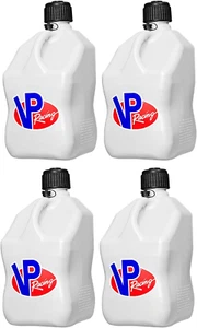 Fuels 3524, White Square Motorsport Container - 5 Gallon (4 Pack) - Picture 1 of 6