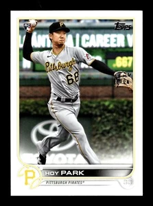 2022 Topps Series 1 Hoy Park #184 RC Rookie Pittsburgh Pirates - Picture 1 of 2