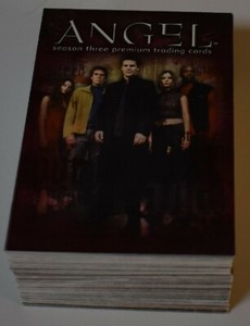 Complete Set of (90) 2002 Inkworks ANGEL Trading Cards SEASON 3