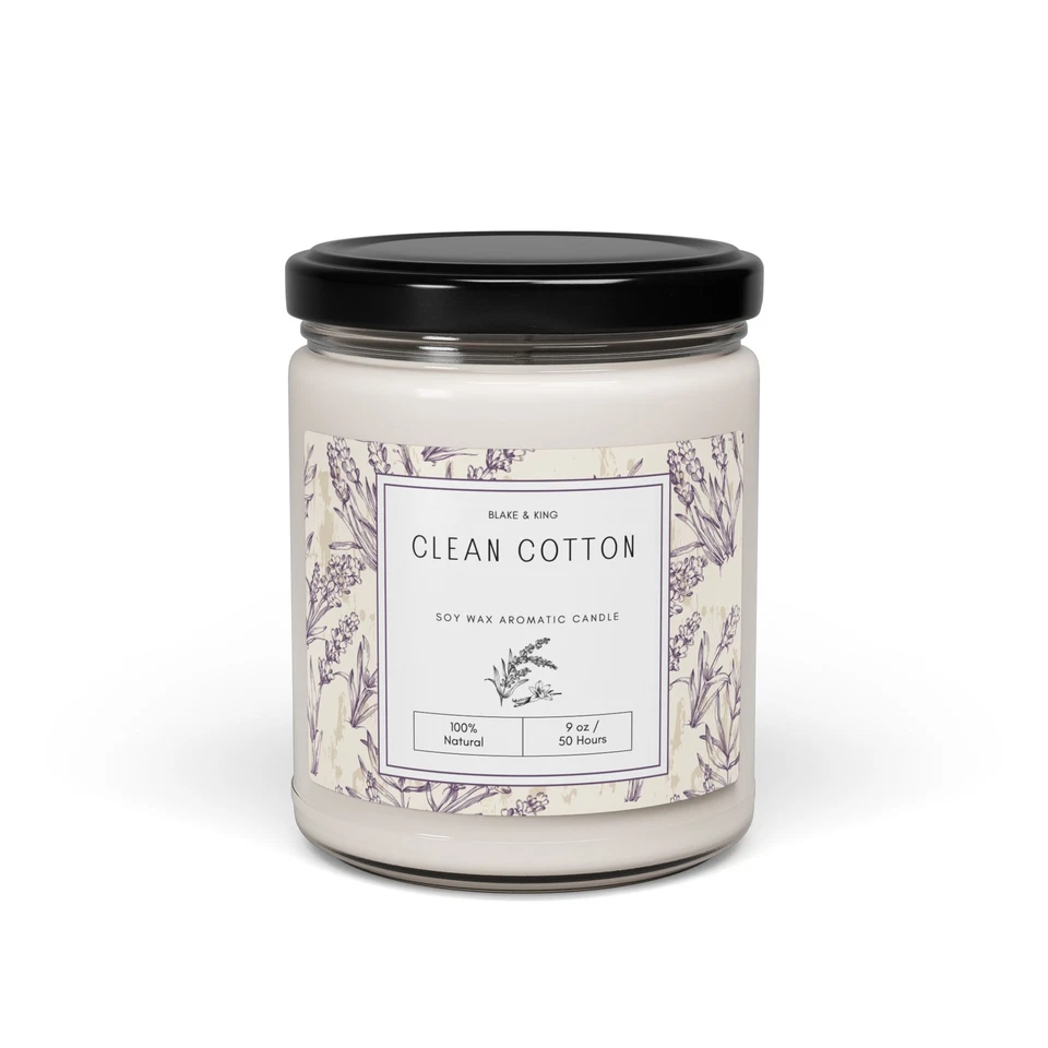 Vela de soja perfumada - Vela aromática natural de 9 oz Foto 1 de 1