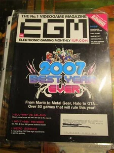 EGM Electronic Gaming Monthly Magazine Feb. 2007 No. 212-2007 Best Year Ever- - Picture 1 of 1
