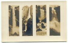Yosemite Water Falls RPPC Postcard California