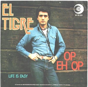 Vinyl-7"-Cover # only Cover # El Tigre # Op Eh Op # 1976 # Ricordi # vg - Imagen 1 de 2