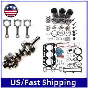 3TNE84 Engine Overhaul Rebuild Kit for Yanmar Engine With Valves Crankshaft - Picture 1 of 1