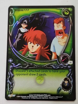 Yu Yu Hakusho TCG HUH??? Gateway C56 Foil Double Rainbow DR NM - Image 1 of 4