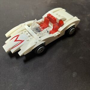 Complete  Speed Racer Race Car Only Mach 5  LEGO Speed Champions From Set 8158