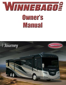 2013 Winnebago Journey Home Owners Operation Manual User Guide Coil Bound - Picture 1 of 7