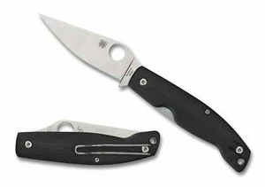 Spyderco C257GP Pattadese Knife M390 Blade G10 Handles Liner Lock - Picture 1 of 1