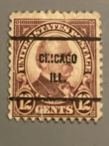 USA - 1923 Grover Cleveland, 1837-1908 - 12 Cents - Picture 1 of 2