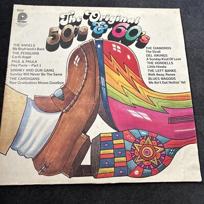The Original 50's & 60's - Various Artists -  Pickwick  1975 LP Record - Image 1 of 4