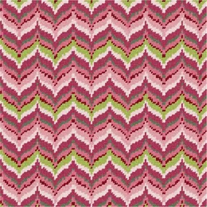 Mauve Collection Bargello 1 Needlepoint Kit or Canvas (Art/Wall Art) - Picture 1 of 2